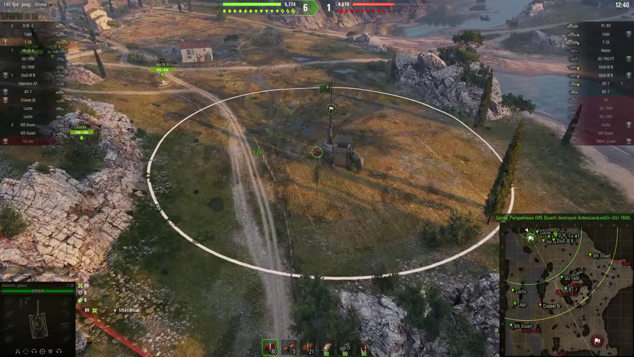 209 Damage, Playing with Russian T-28 Tank, Class 4, World Of Tanks Online Game