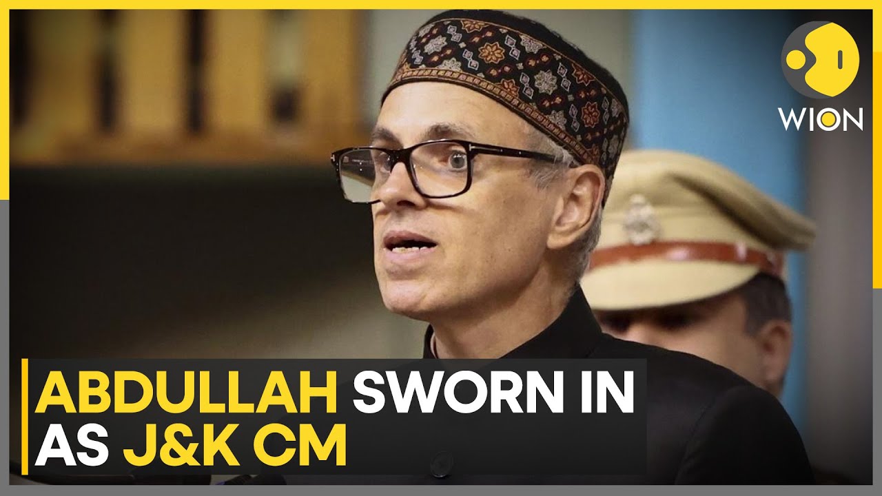 Omar Abdullah Takes Oath As J&K&rsquo;s First Chief Minister Since Article 370 Abrogation | WION