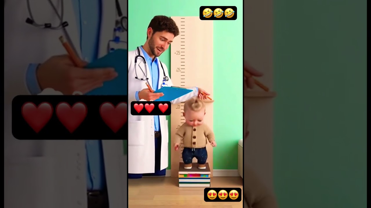 Милый малыш 😍 и забавный момент с доктором 😂 | Обязательно посмотрите 