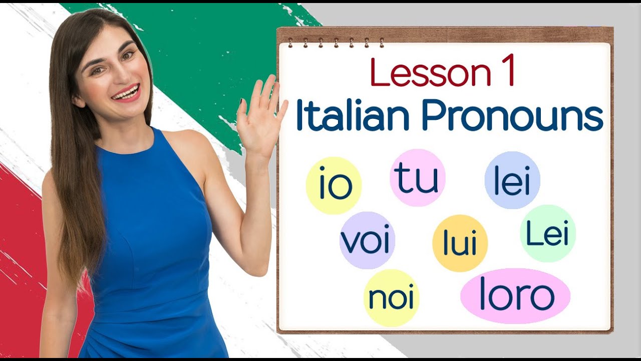Lesson 1. Italian Pronouns. Basic Italian for Beginners