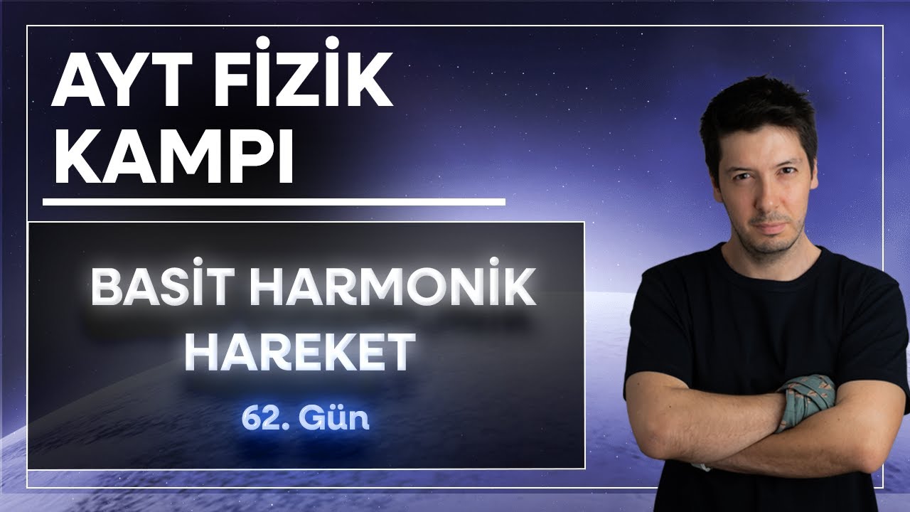 17) Basit Harmonik Hareket - Basit Harmonik Hareket Nedir? Hız Kuvvet ve İvme Vektörleri ( 62. Gün )