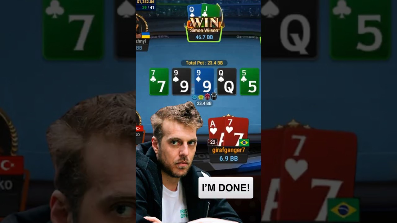 Girafganger7 Can't Handle This Anymore! #poker