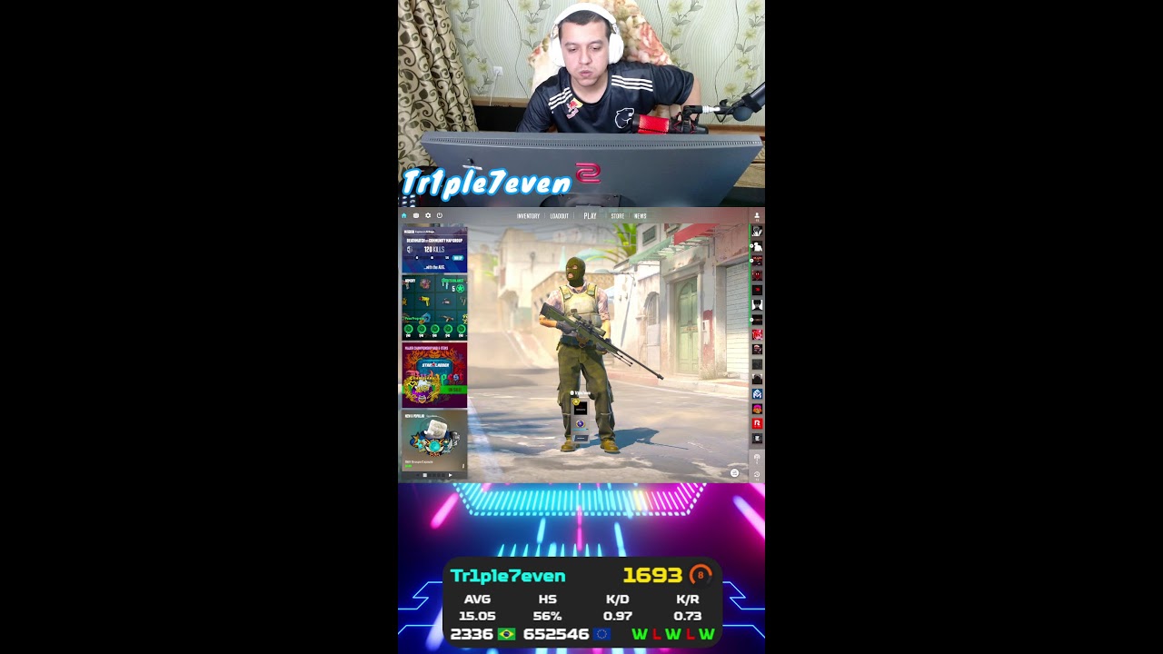 SHORTS STREAM | 200 TA ARSENAL OCHAMIZ. MAQSAD M4A1-S FADE. BENQ 400hz LI STREAM