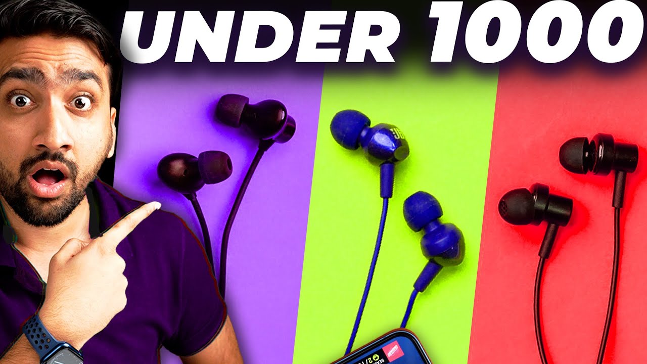 BEST Wired Earphones UNDER 1000 in India 2023⚡ULTIMATE Tests & Comparison!!⚡in Hindi ⚡