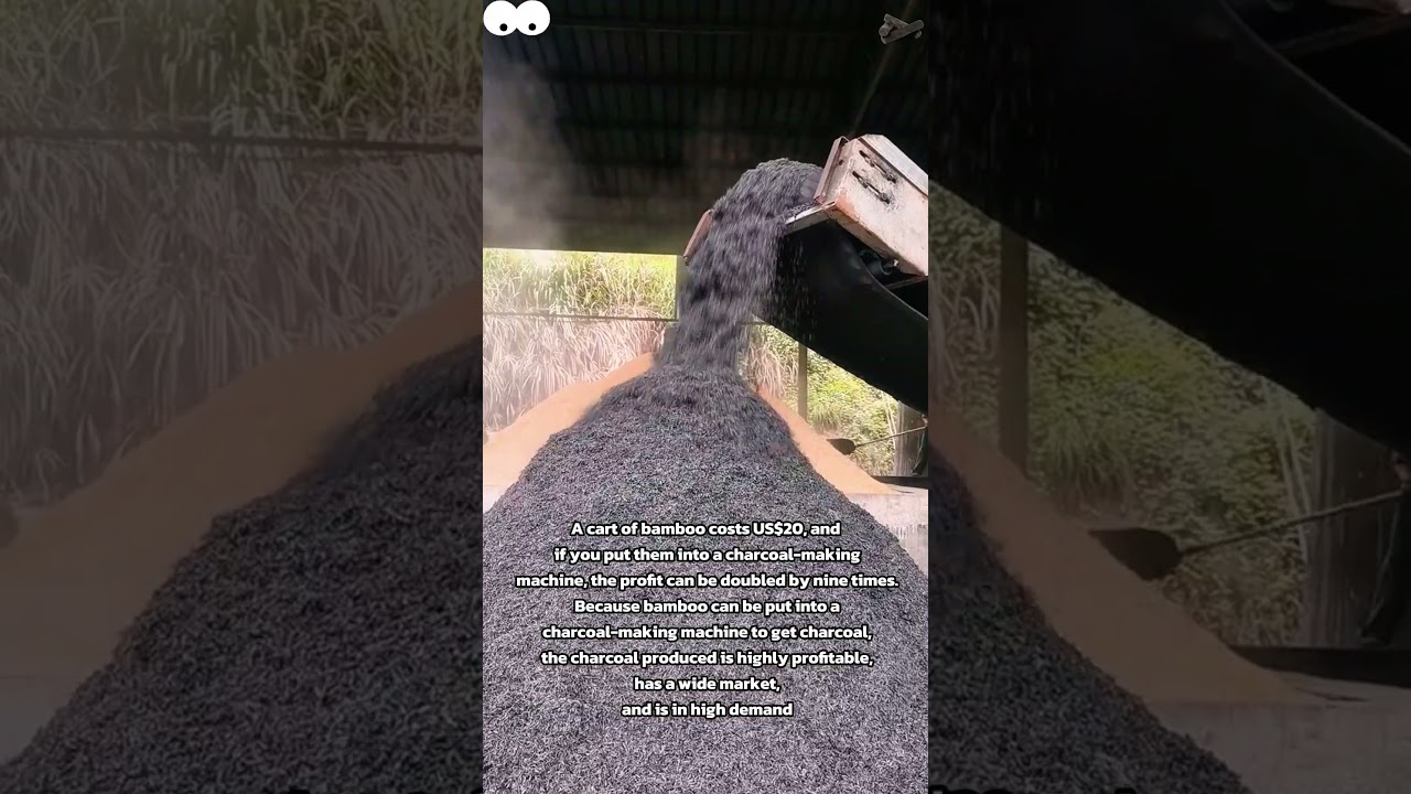 How to make charcoal  from bamboo?