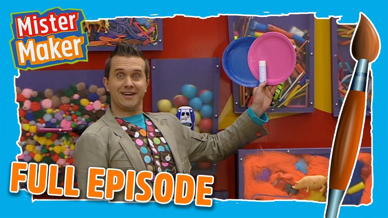 Tartan Pattern Make | Episode 9 | Full Episode | Mister Maker Comes To Town