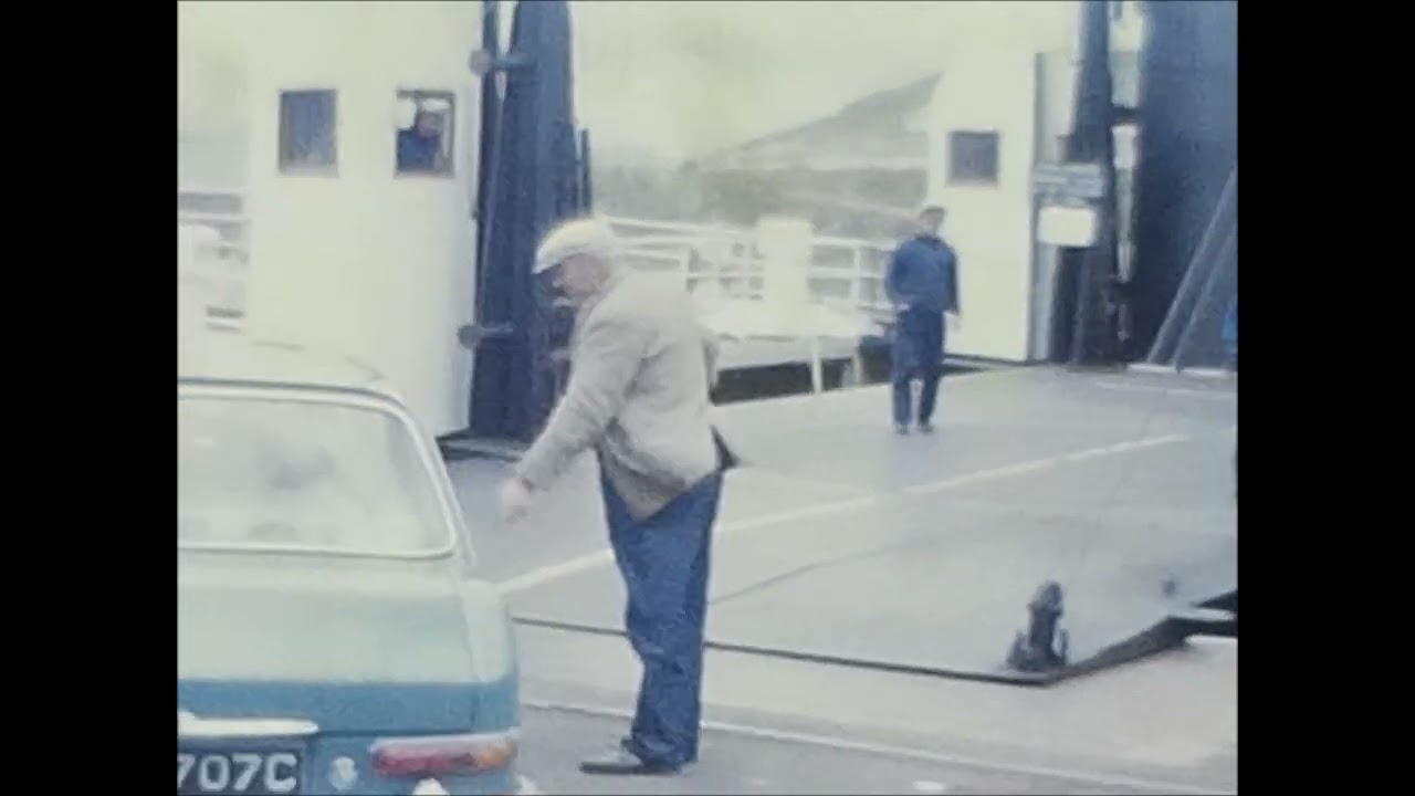 Cine footage of a Mallaig to Armadale CalMac ferry crossing, filmed in 1967