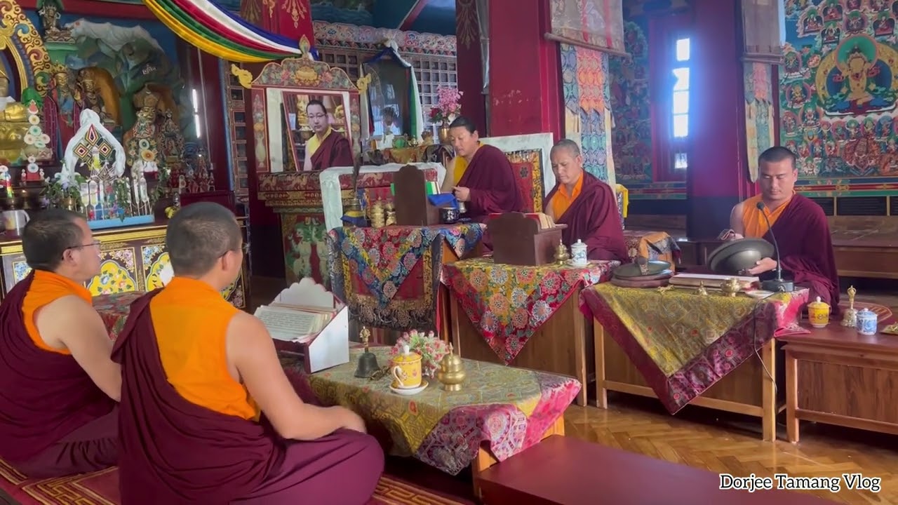 Dolma green Tara puja.​⁠@dorjeetamangvlog7356