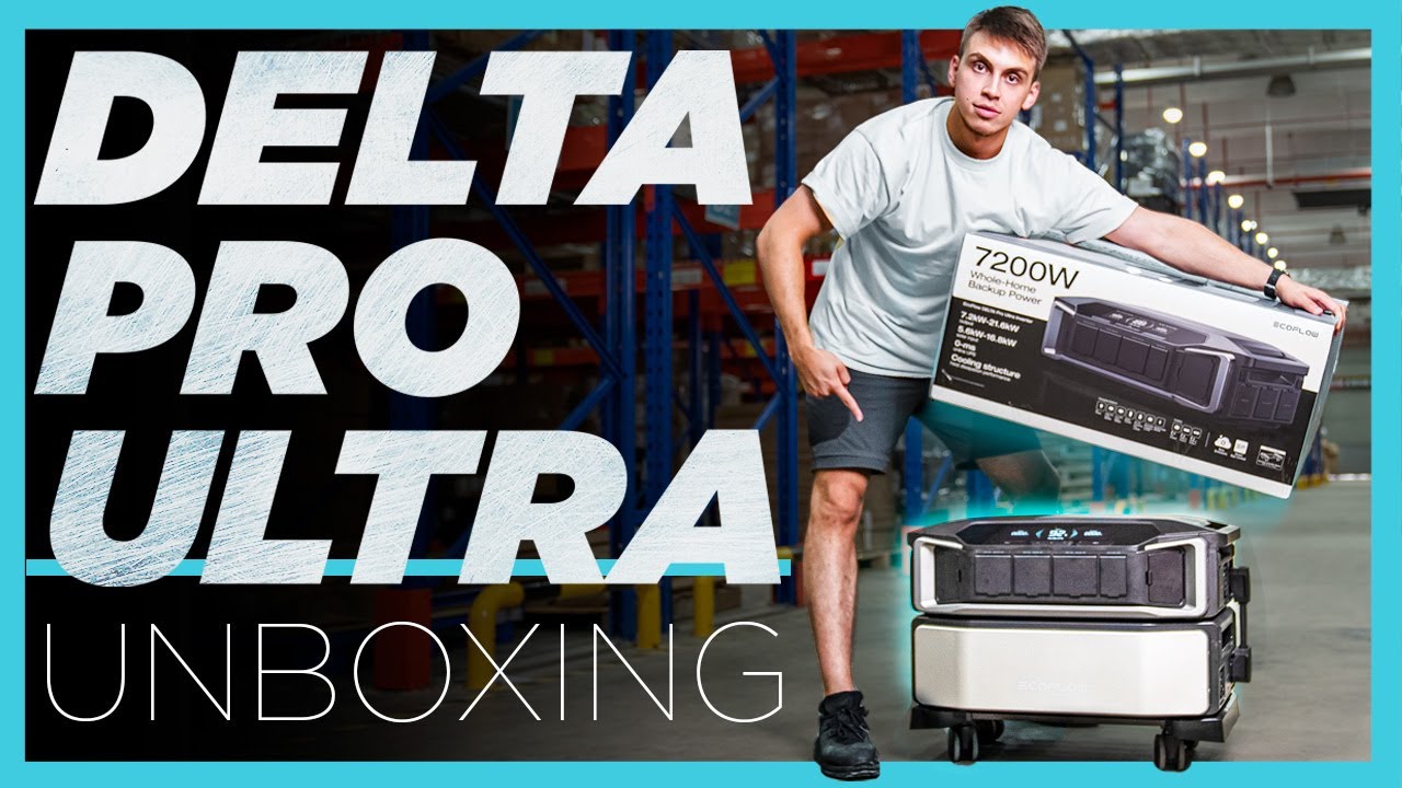 Распаковка и первые впечатления от EcoFlow DELTA Pro Ultra