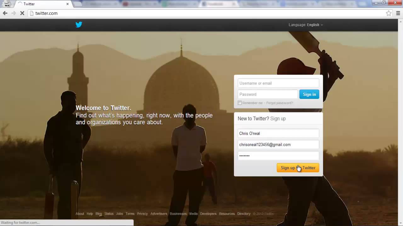 How To Make A Twitter Account | 2013  (REMAKE)