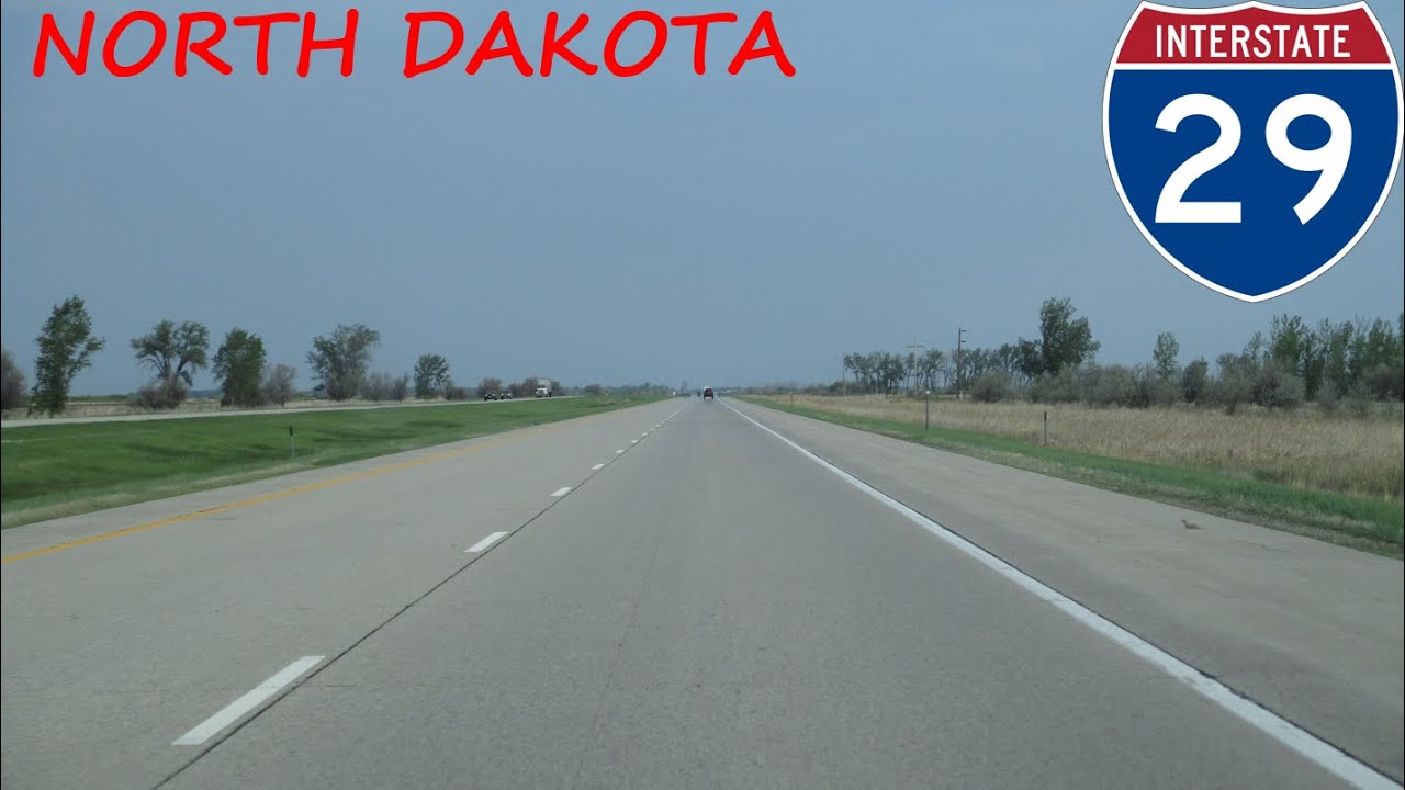 Interstate 29 - North Dakota northbound [FULL LENGTH VIDEO]