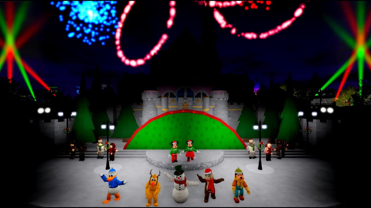 Disneyland Adventure Celebrate the Season Stage Show