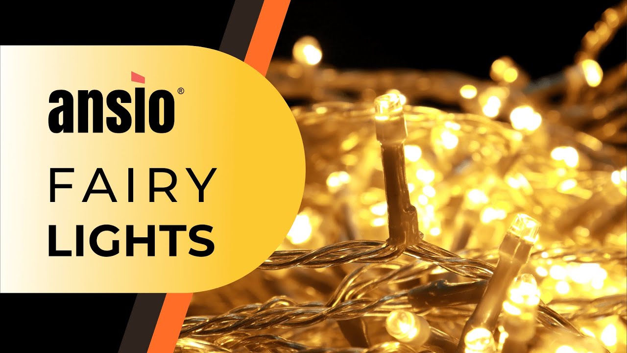 Outdoor Christmas String Fairy Lights | Ansio UK