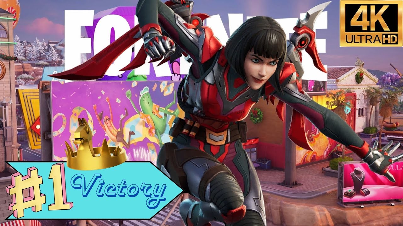Fortnite Crowned Battle Royale #1 with The Order December 22nd 2025 - Zero Build 4K