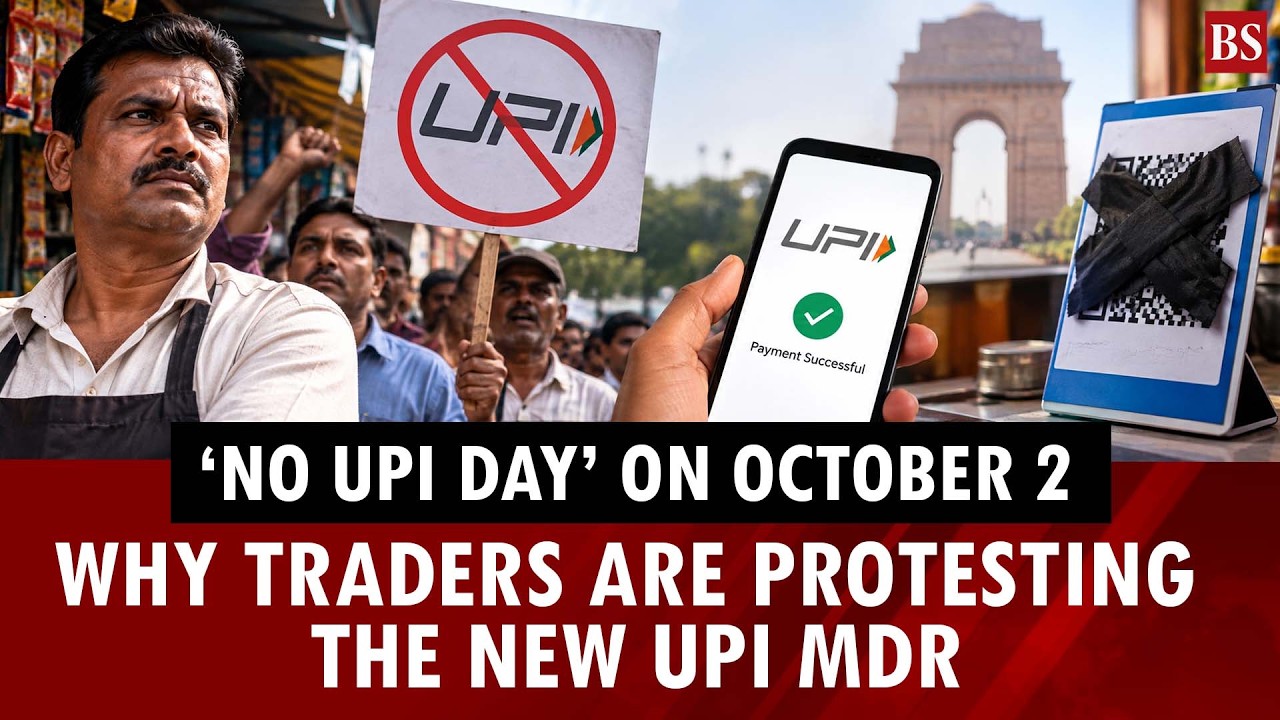 No UPI Day&rsquo; on October 2: Why traders are protesting the new UPI MDR
