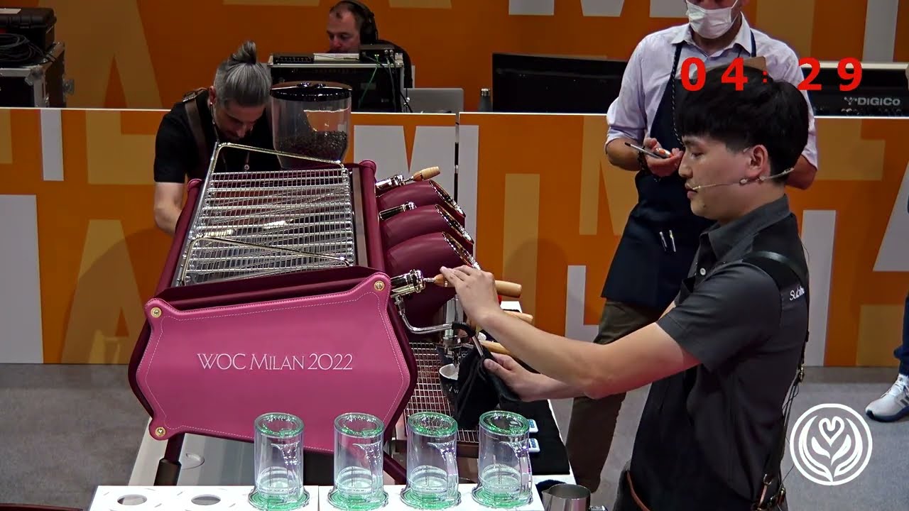 Shao-Sing Lin, Taiwan — 2022 World Latte Art Championship: Round One