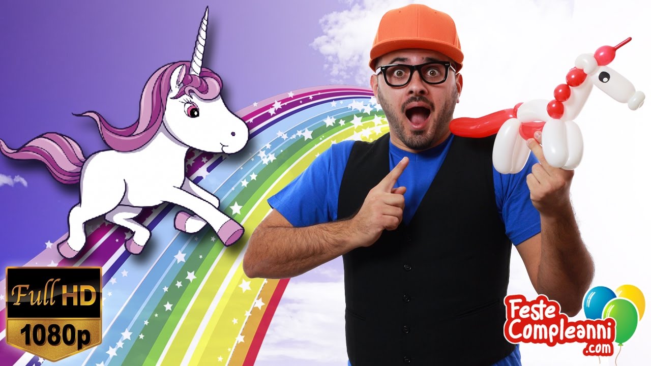 Come Fare un Unicorno con i Palloncini - Tutorial Sculture Palloncini modellabili
