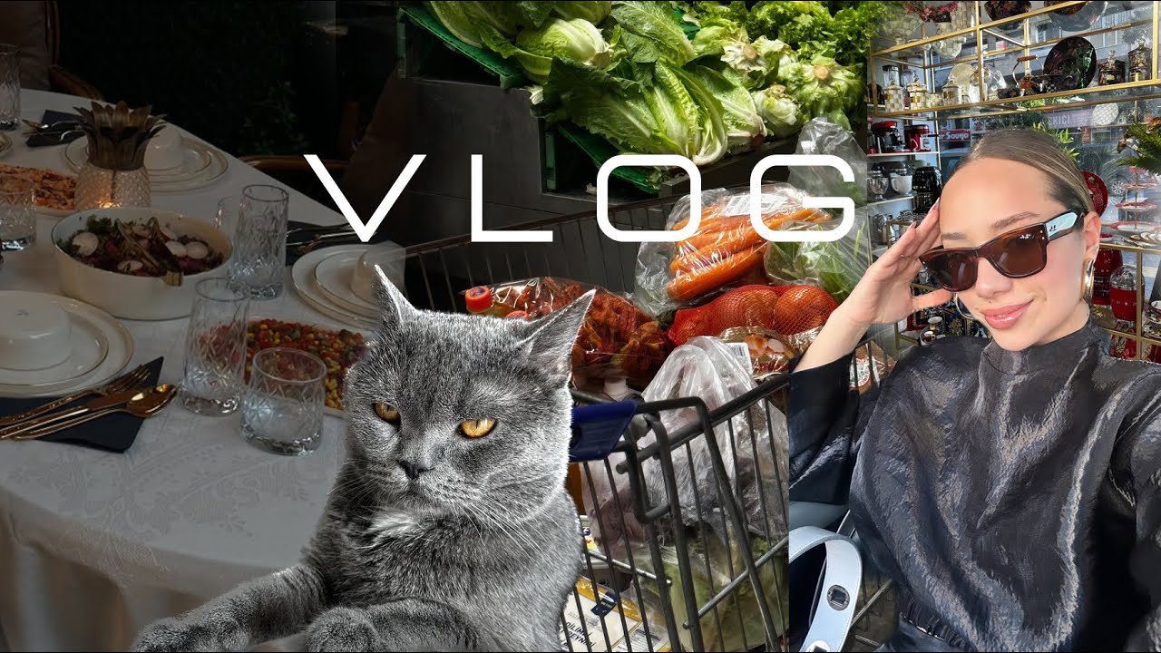 TOLGA'YI ÜZEN DEV MARKET ALIŞVERİŞİ🛒 Kedim Kocamı Isırdı😅| İftara Davetliyiz,Ev Hediyesi Alıyoruz