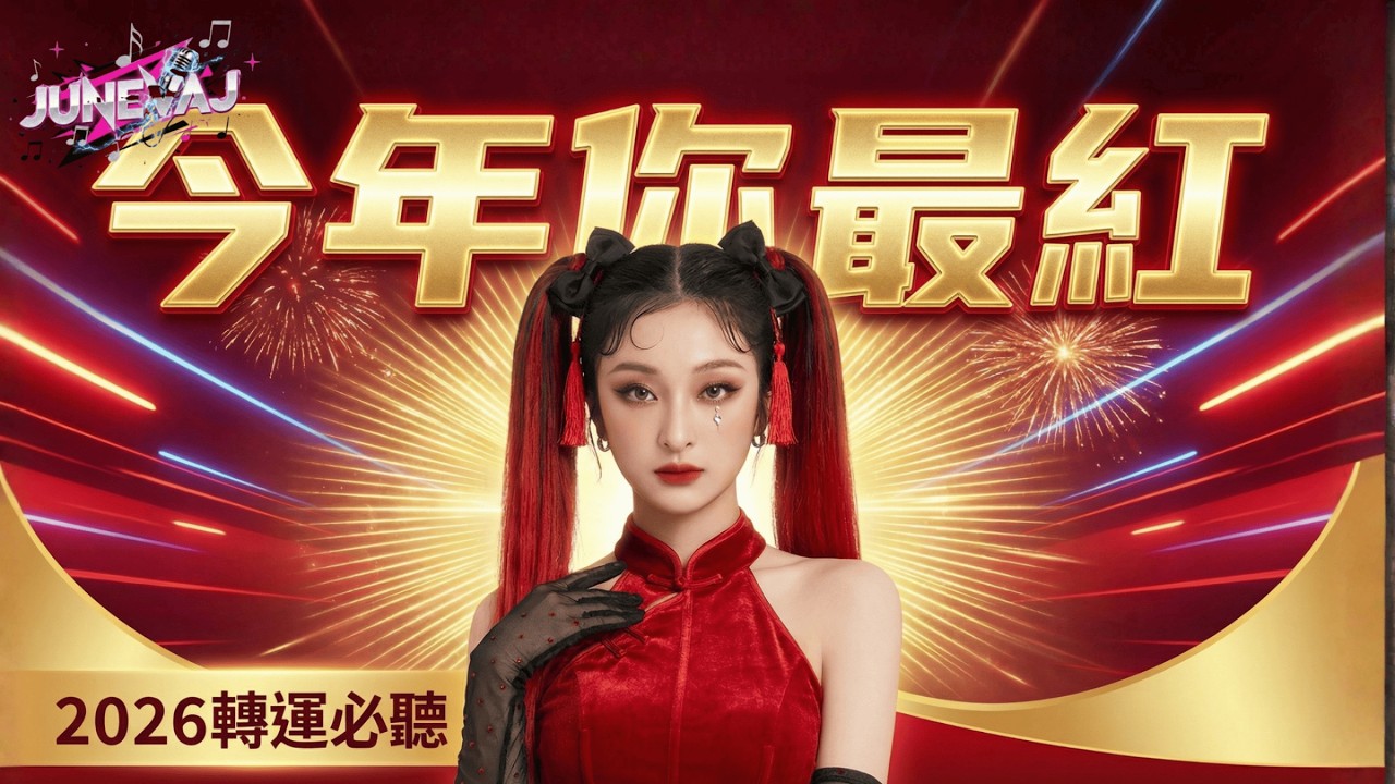 【2026最強轉運BGM】今年你最紅 The Glowing Year - Juneva.J｜聽完壞運退散，好運開掛一整年！#newyear #轉運