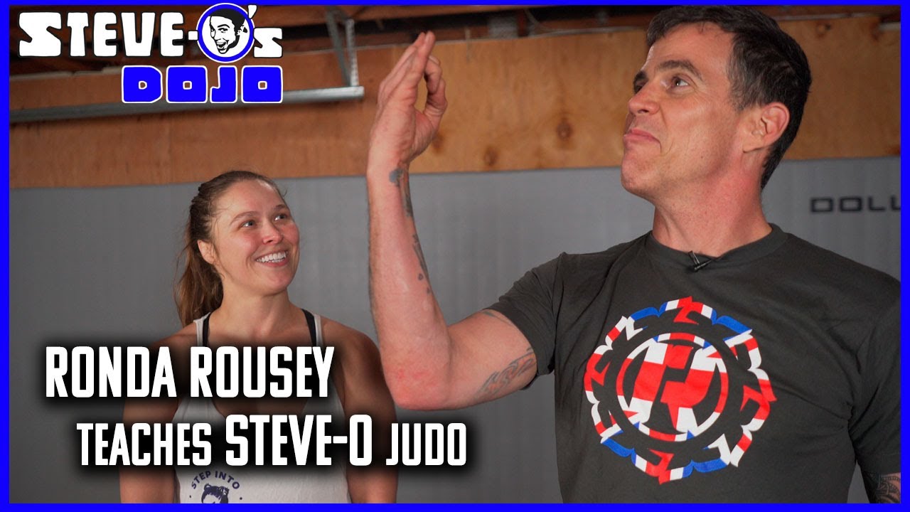 Ronda Rousey Teaches Steve-O Judo | Ronda's Dojo