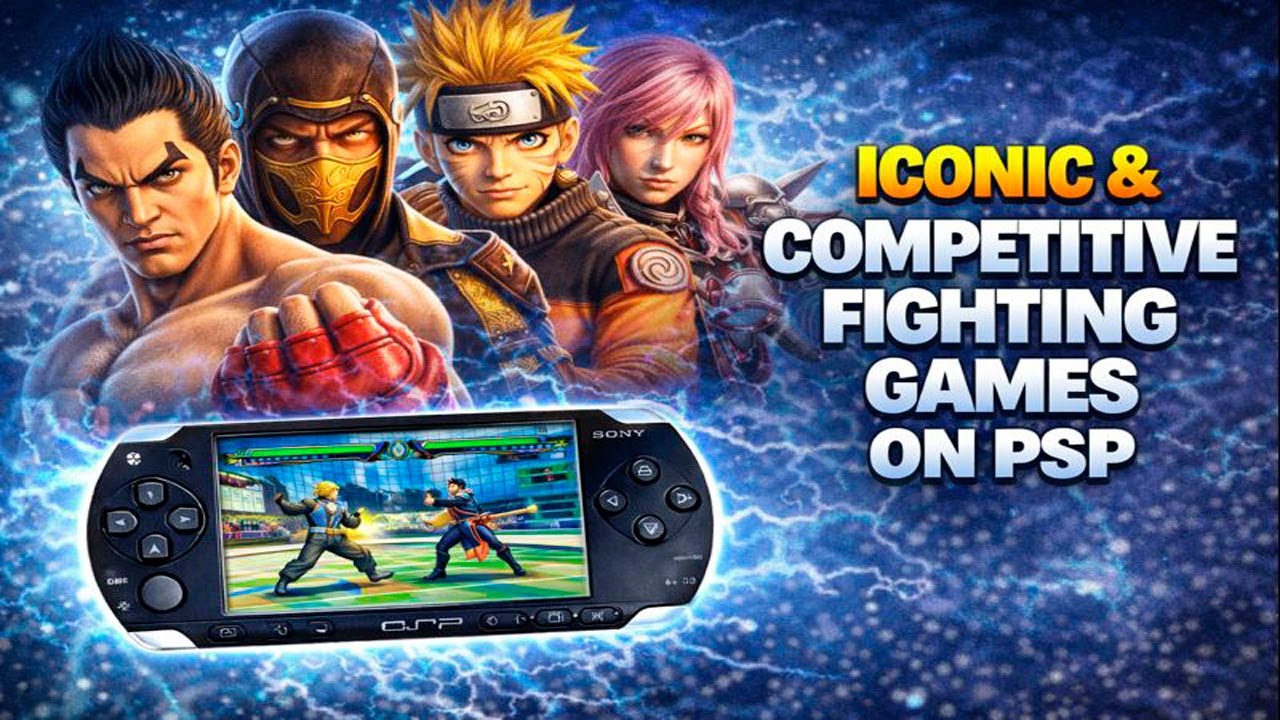 The most competitive fighting games on psp