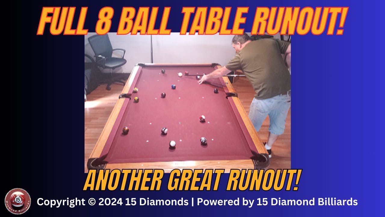 Another Full 8 Ball Runout! 