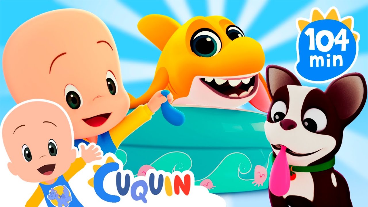 Los globos de Baby Shark y Cuquín y más vídeos 🦈🎈 Caricaturas y dibujos animados para bebés