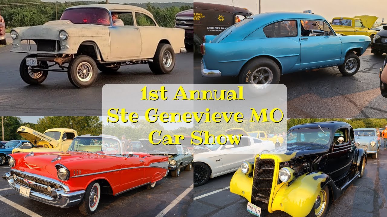 1st Annual CAR & TRUCK Show Ste Genevieve Missouri | 55 Gasser 57 Chevy