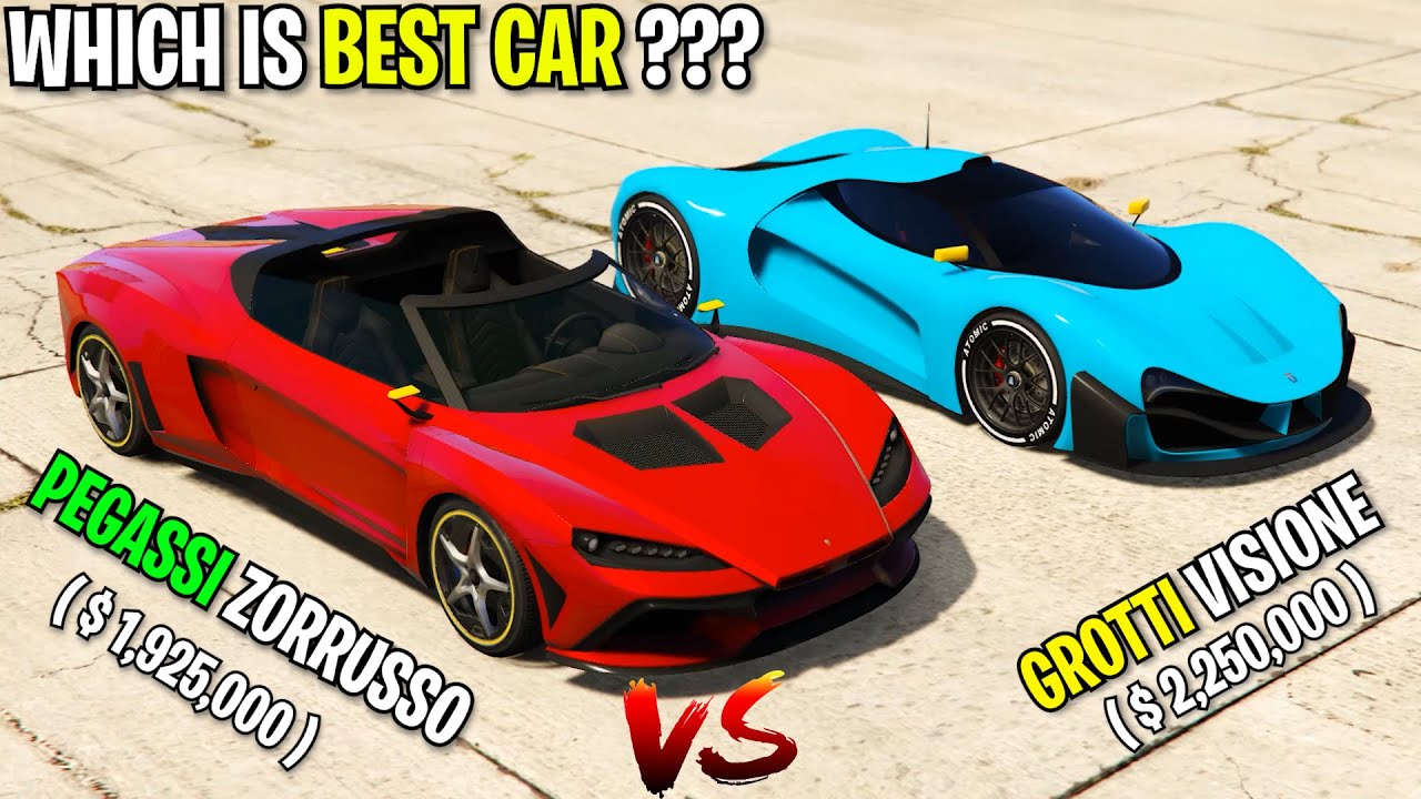 GROTTI VISIONE VS PEGASSI ZORRUSSO | WHICH IS BEST CAR | GTA 5 ONLINE