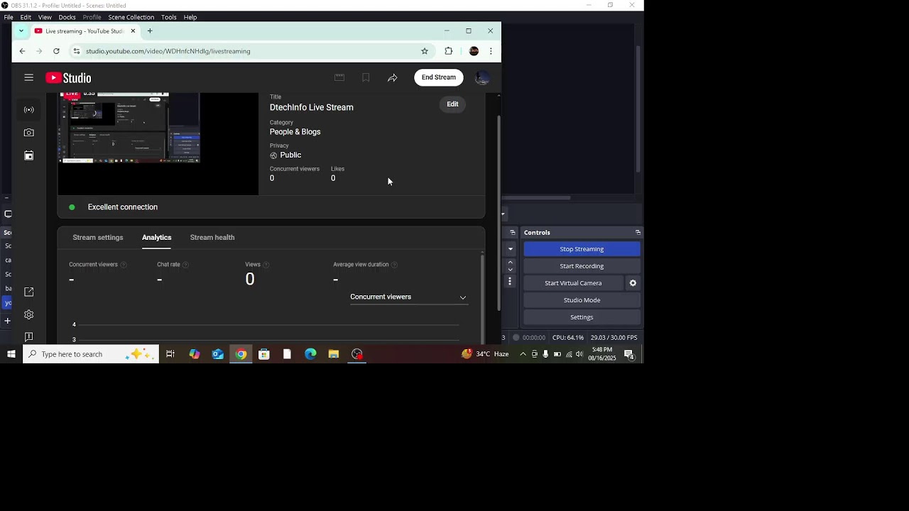 DtechInfo Live Stream