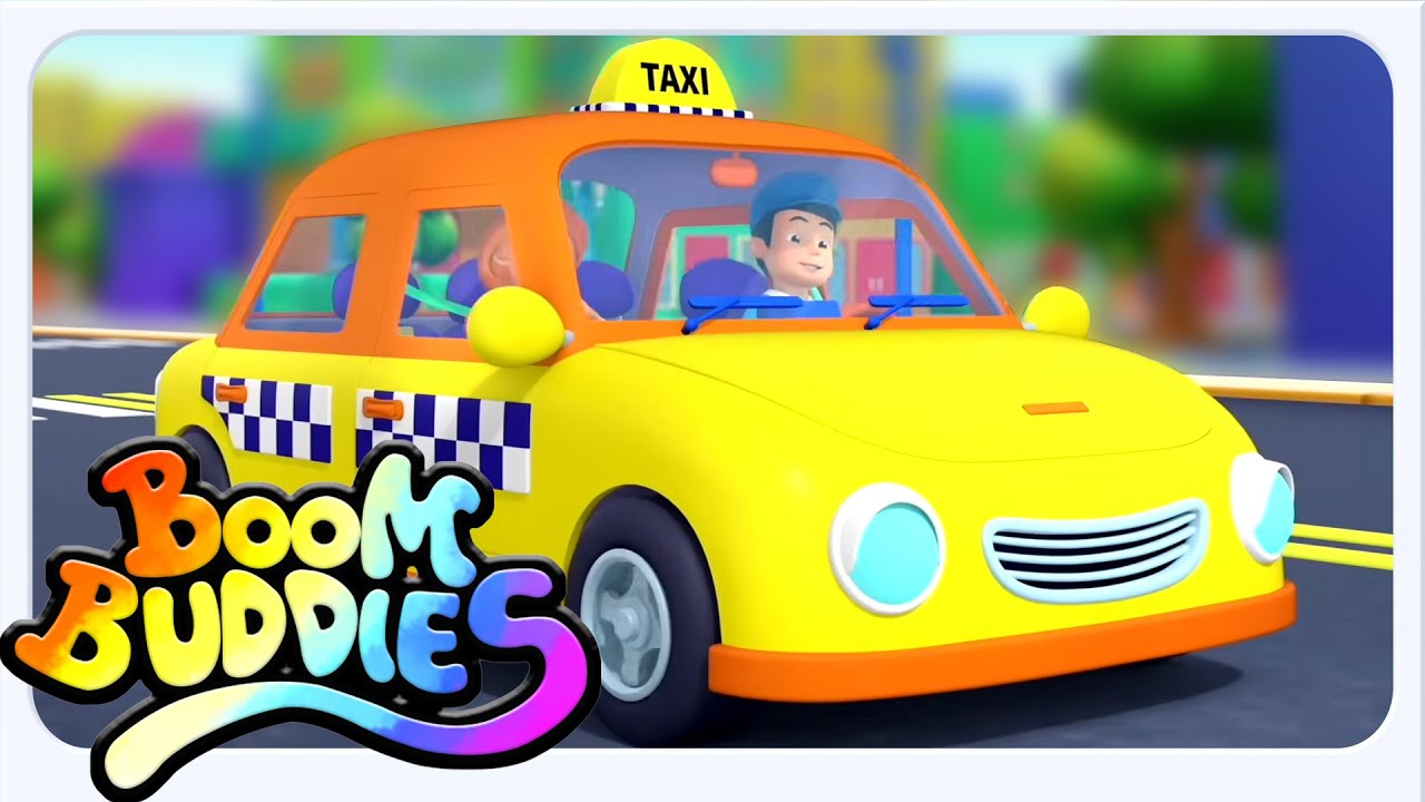 Wheels On The Taxi Fun Vehicles & Nursery Rhymes for Children