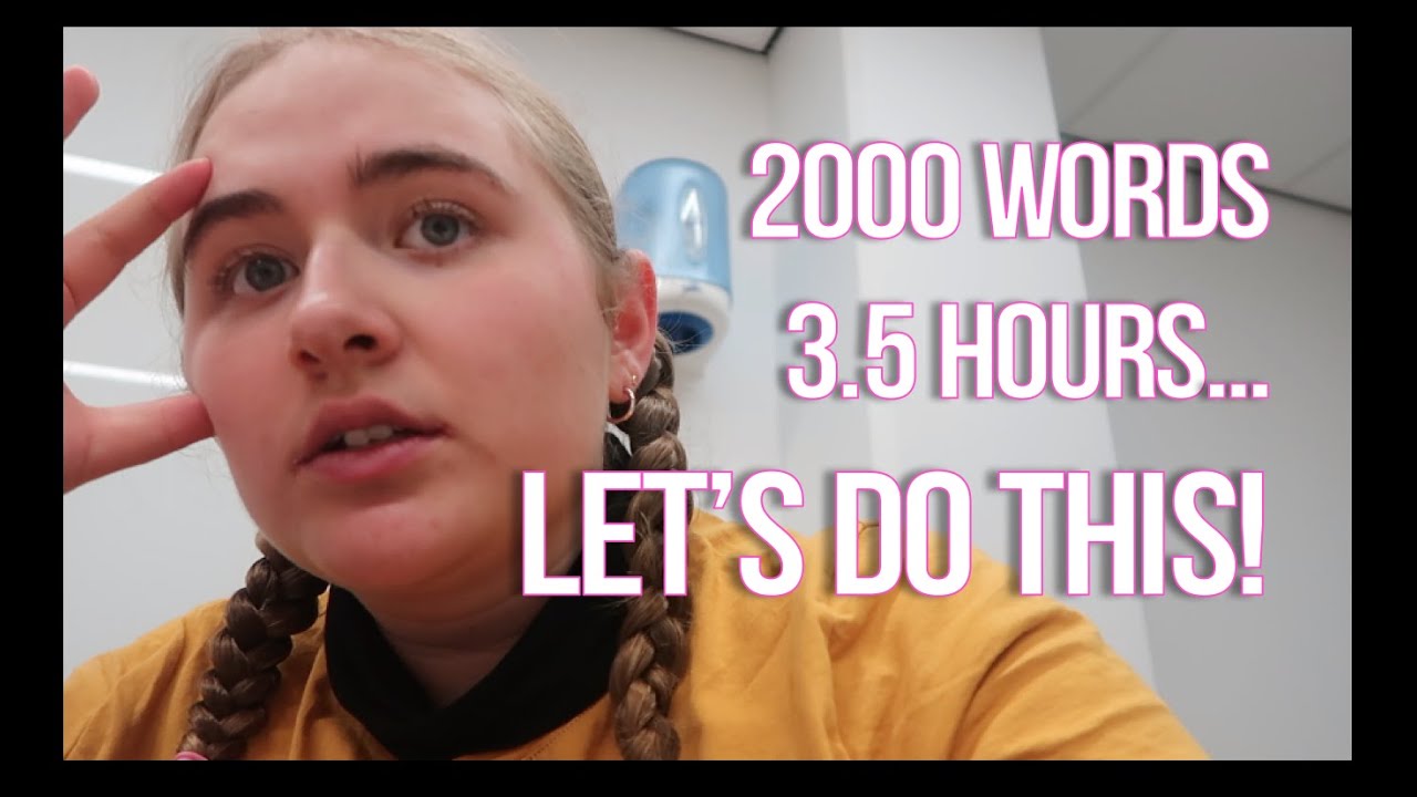 Writing an ENTIRE Assignment in ONE NIGHT!!!