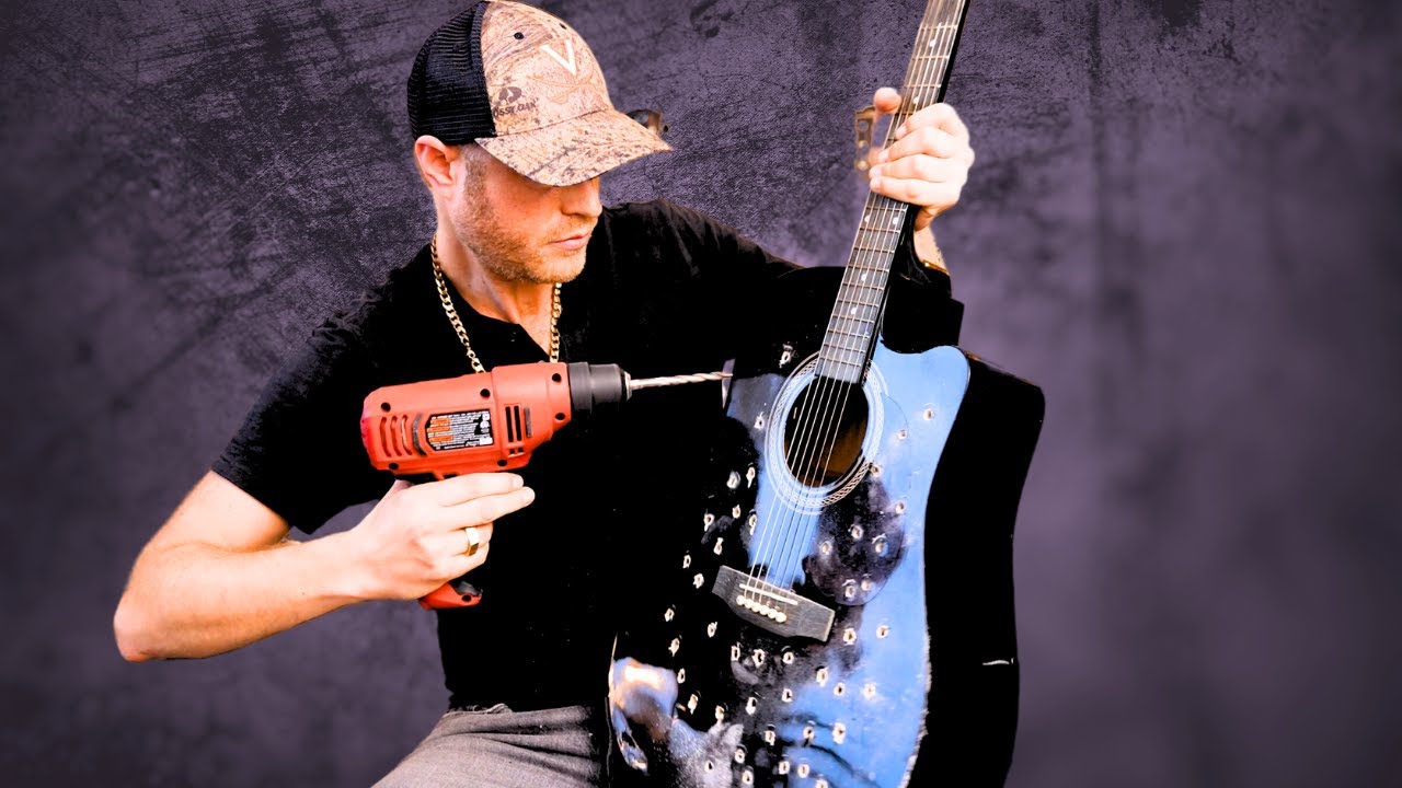 I DRILLED MY GUITAR & PLAYED BLACKBIRD (IT SOUNDS WILD)