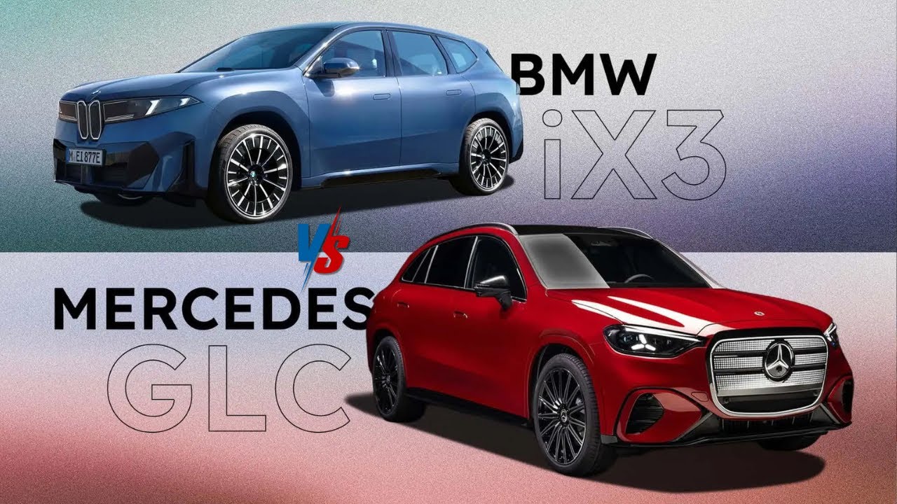BMW iX3 2026 года против Mercedes GLC EV: величайшая битва роскошных электрических внедорожников ...