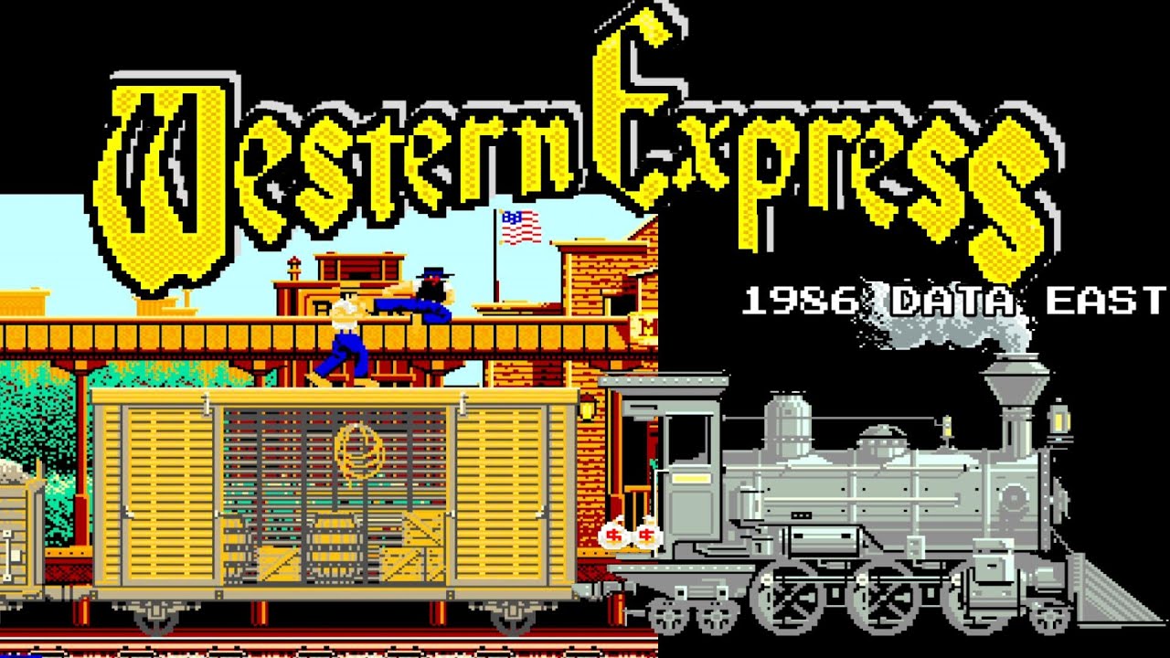 Western Express 1986 DATA EAST Arcade