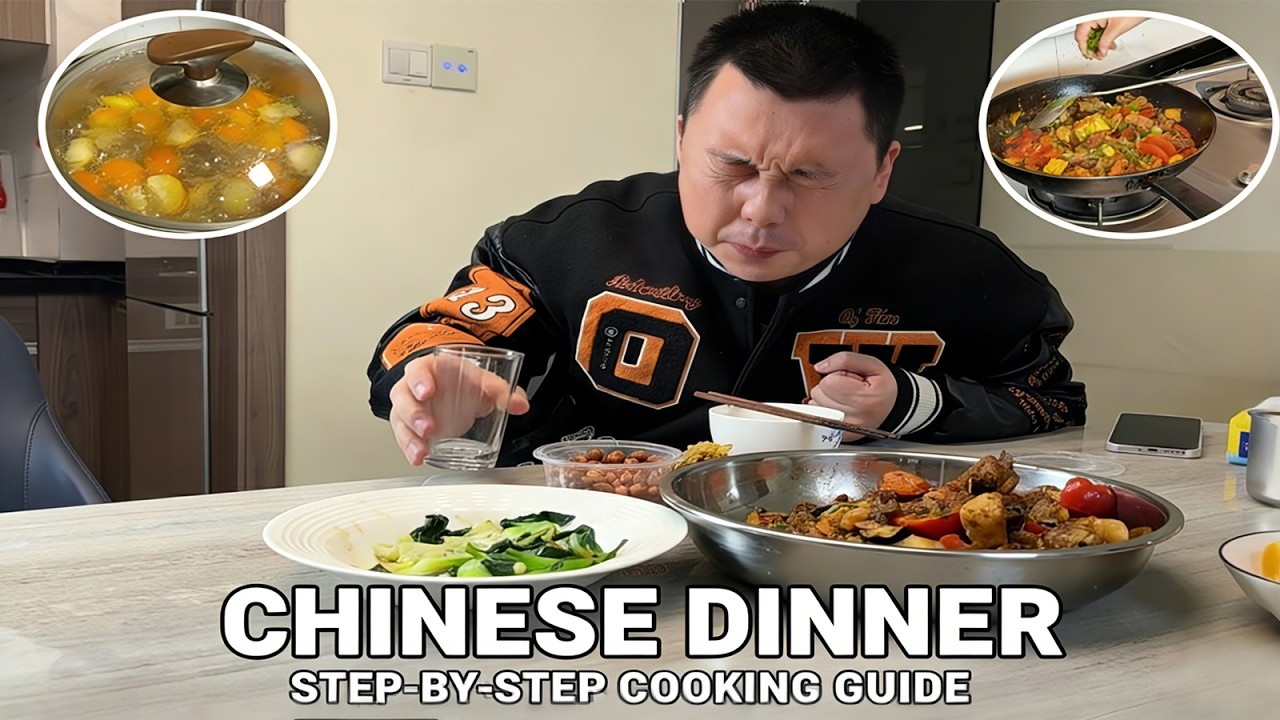 Chinese Dinner -- Big Plate Chicken
