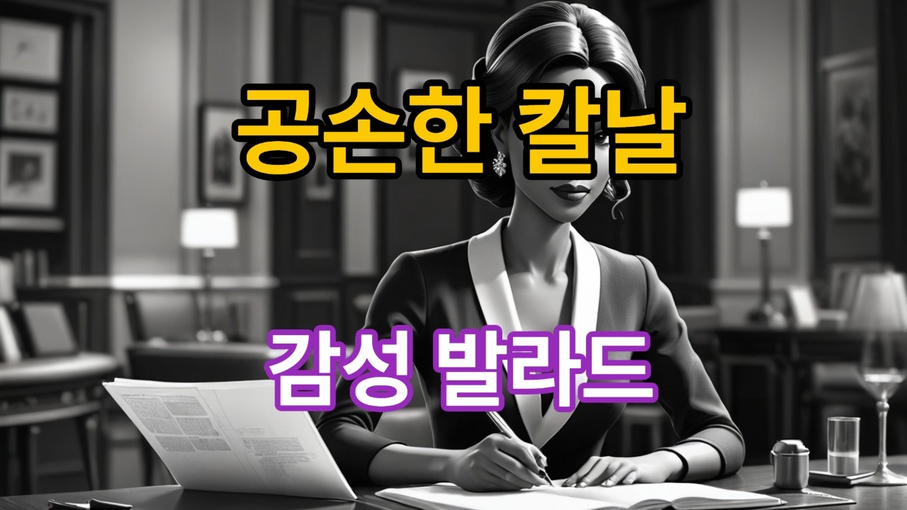 공손한 칼날 #예의있는무시#다크EDM#조용한분노#존재선언#사회비판감성#형용적가사#감정의단단함#차분한저항#작지않다시리즈#당멋시