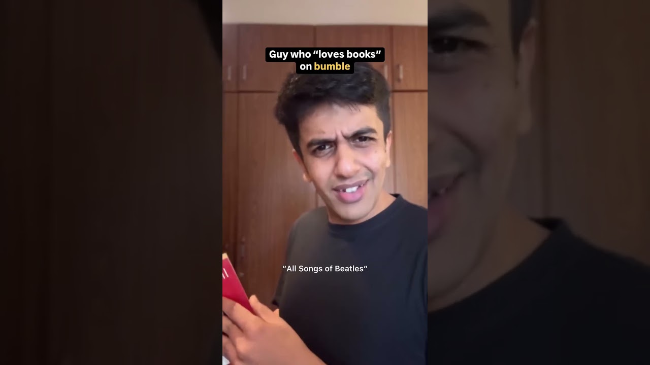 GUY WHO "READS BOOKS" ON BUMBLE