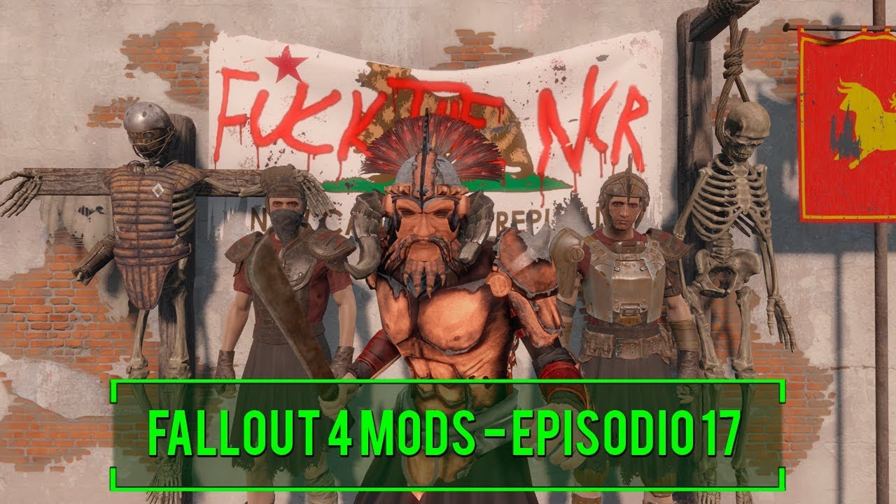 LEGI&Oacute;N DE CESAR EN FALLOUT 4 - Fallout 4 Mods Ep. 17