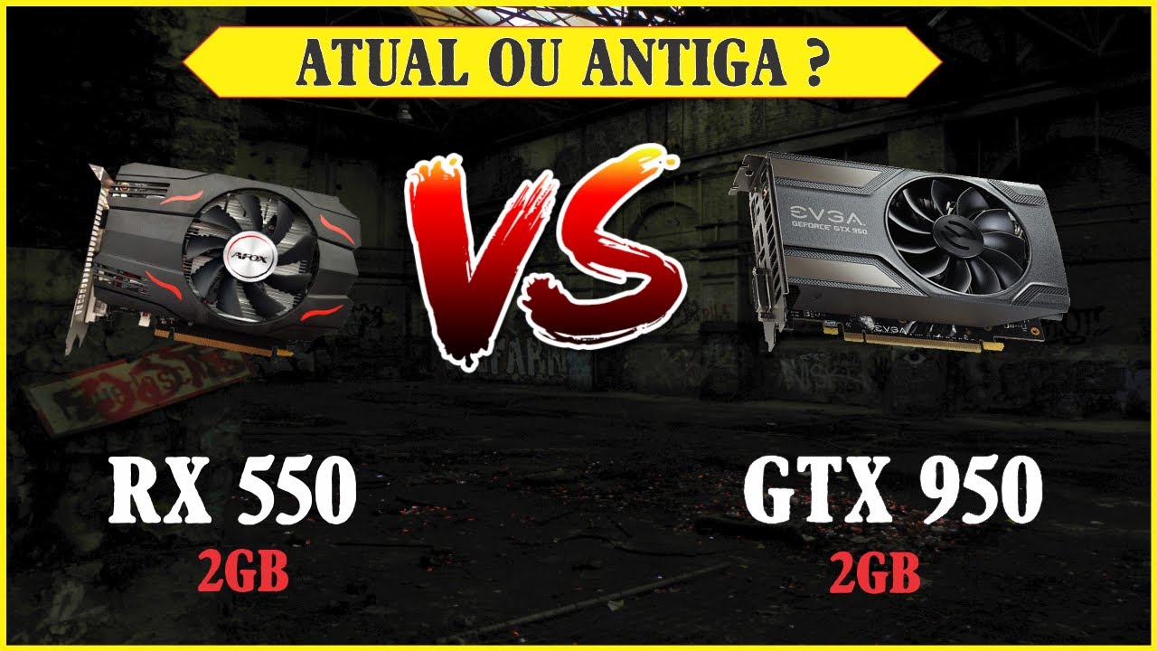 RX 550 VS GTX 950 | 720P