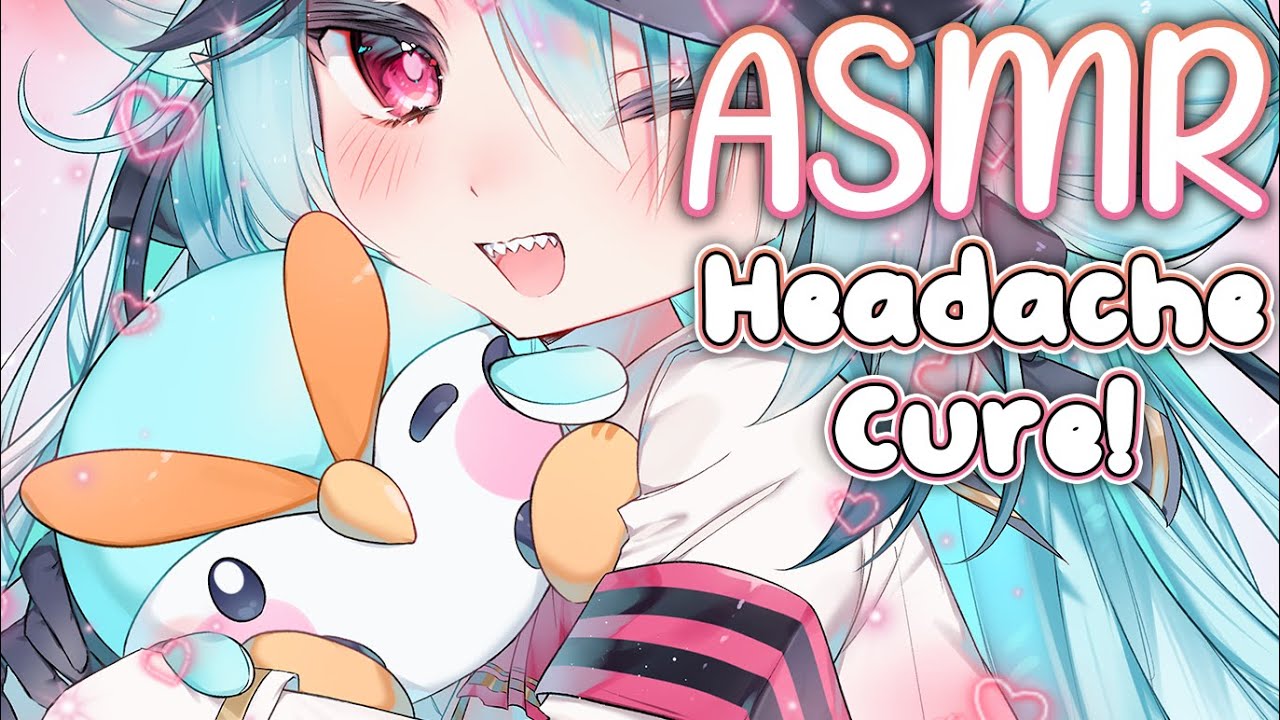 【ASMR】100% Headache Relief 💗 Head Massage and Up Close Comforting Whispers!