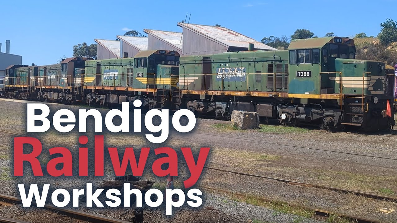 Bendigo Rail Workshops - Train Storage & Scrapping facility