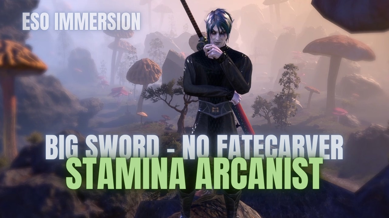 ESO - Stamina Arcanist Immersion Build (No Fatecarver)