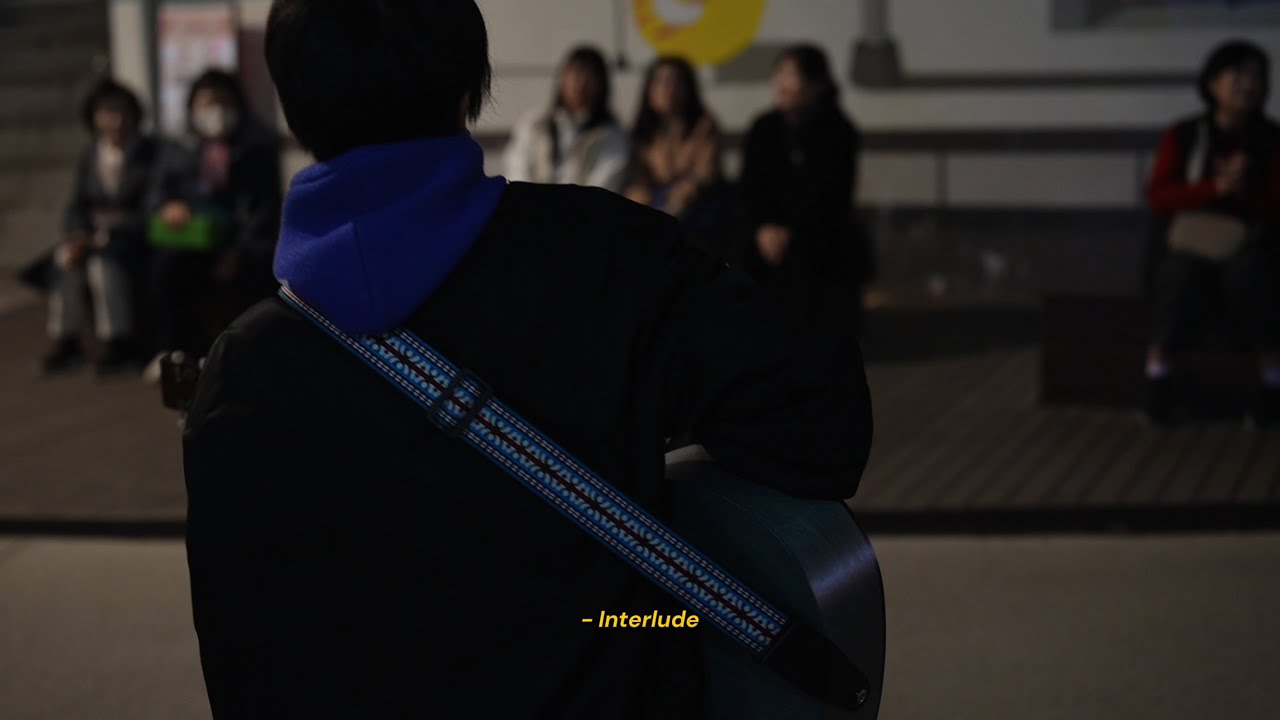 홍대에서 마이크 없이 노래 불러보기 (Coldplay - Fix you)