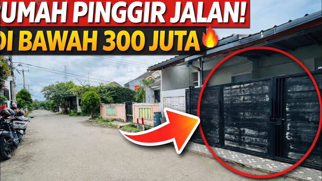 Dijual Rumah Harga Rate di Bawah 300 Juta‼️ Pemilik Lagi Butuh Cepat