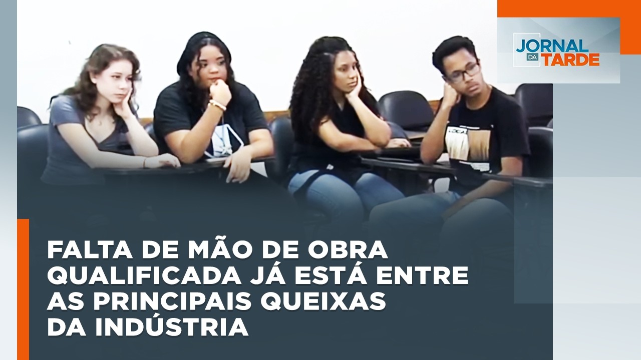 Falta de mão de obra qualificada já está entre as principais queixas da indústria