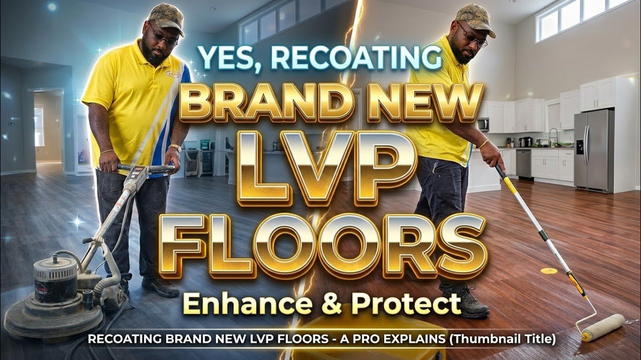 Yes, You CAN Screen & Recoat LVP Floors — Here’s the Proof!