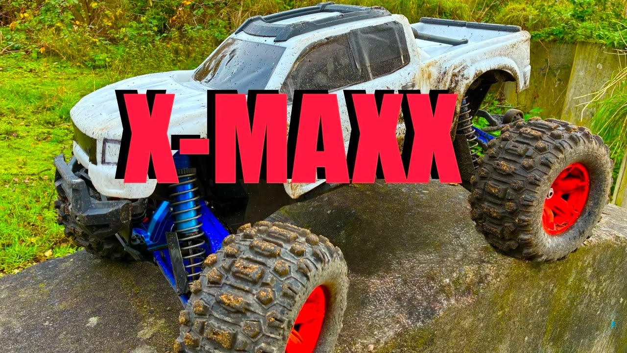 X-MAXX 8S. Масло для амортизаторов 50wt и новые пружины GTX с шестерней Tekno на 19 зубьев.