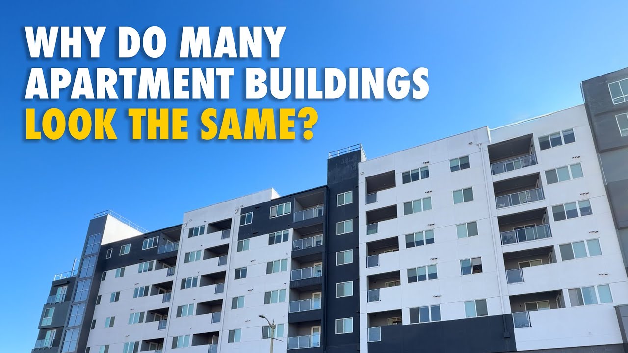 Why do many apartment buildings look the same?