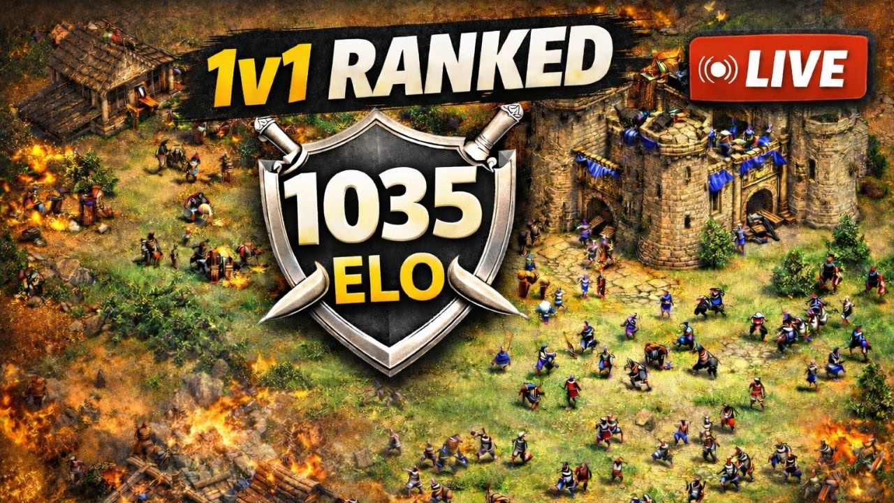 Age Of Empires 2 | 1v1 Ranked | Arabia | AoE2 #22